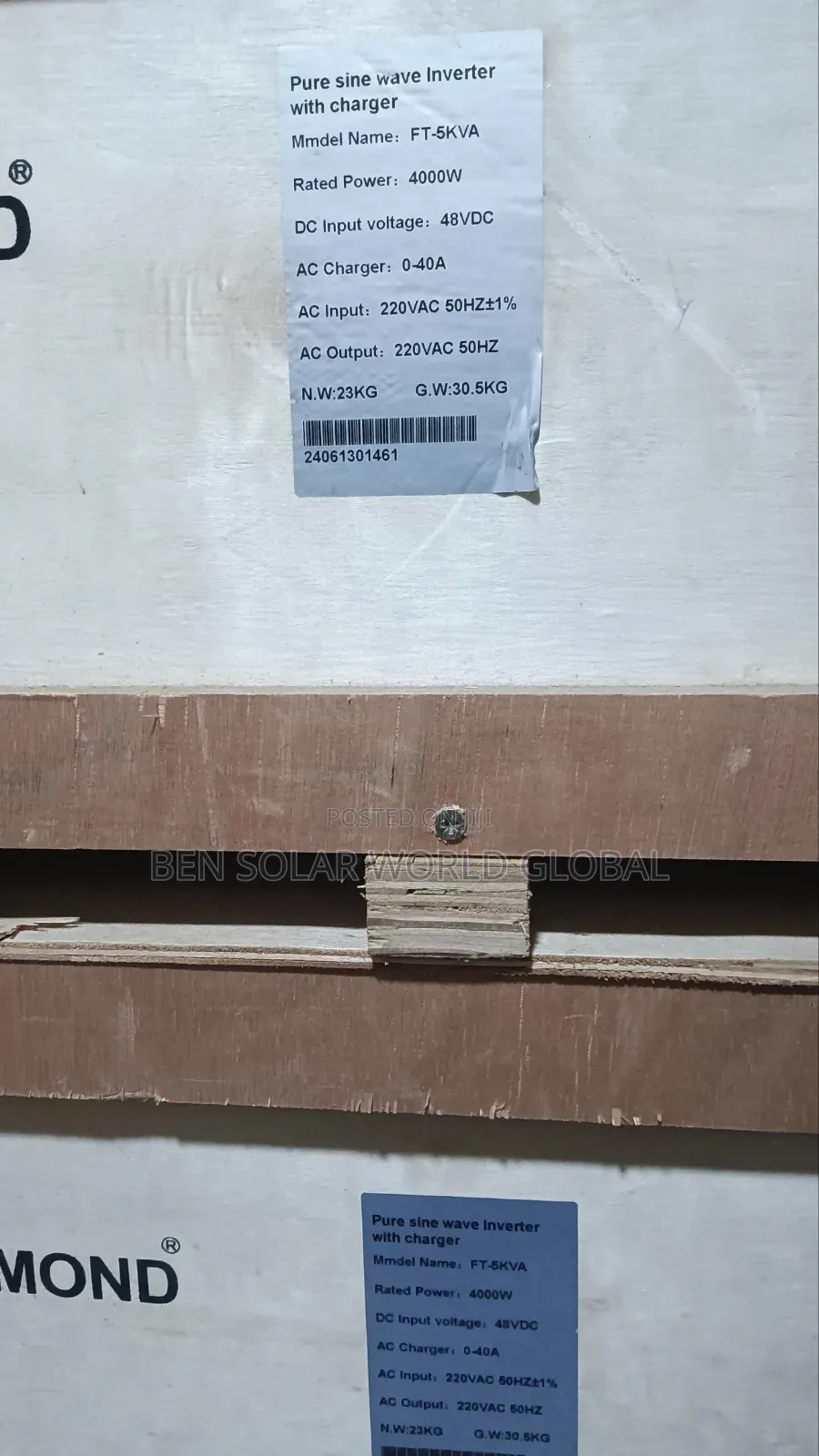 5kva Diamond Solar Inverter 48v