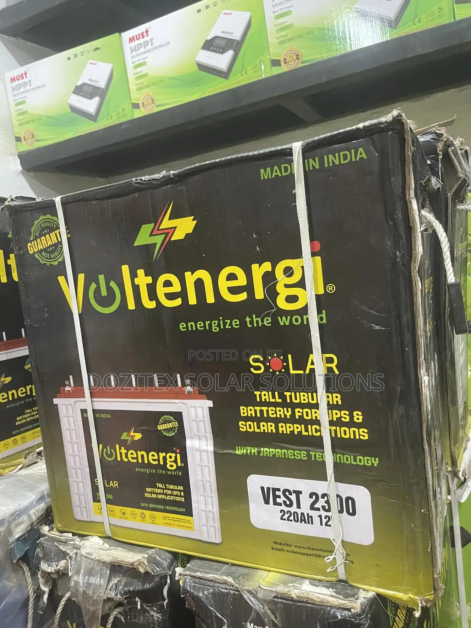 Voltenergi Tubular Battery 220ah/12v