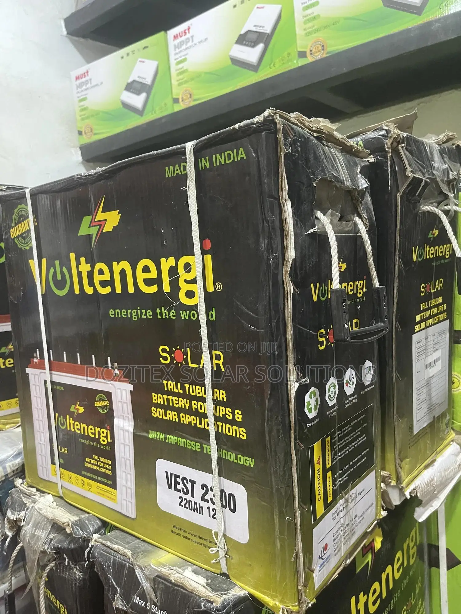Voltenergi Tubular Battery 220ah/12v