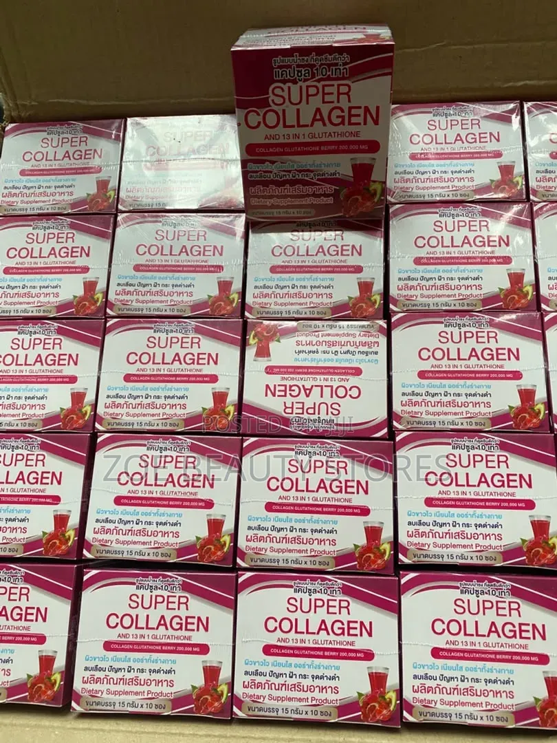 Super Collagen and 13 in 1 Glutathione Berry Drink