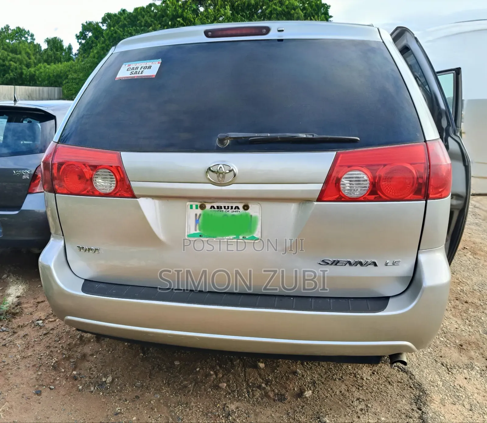 Toyota Sienna 2007 Gold