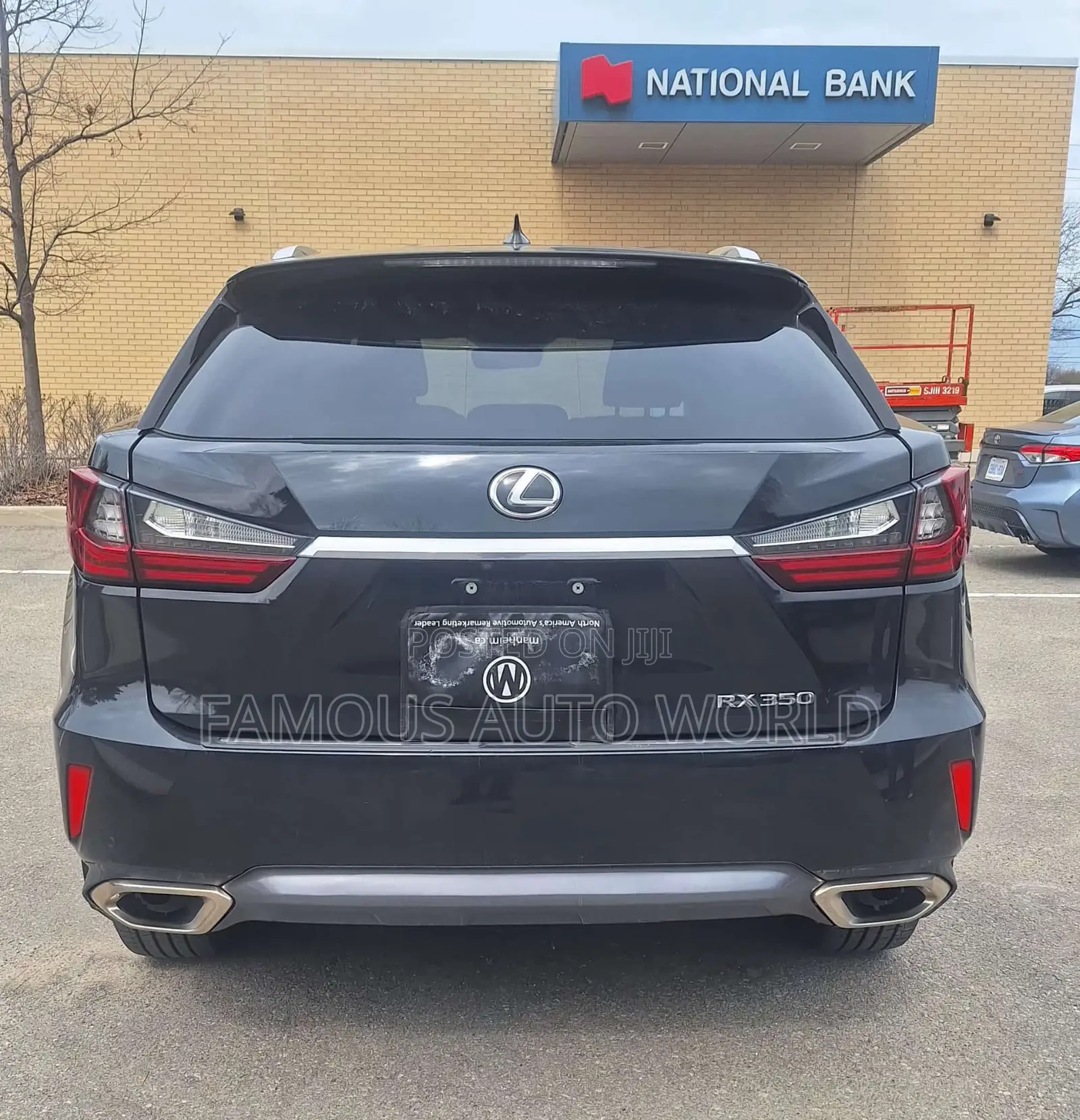 Lexus RX 350 AWD 2018 Black