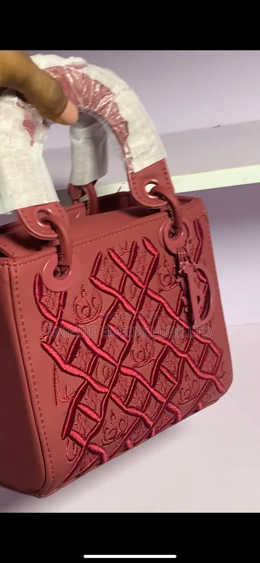 Pure Leather Luxury Bag ( Green, Red, White,Wine)