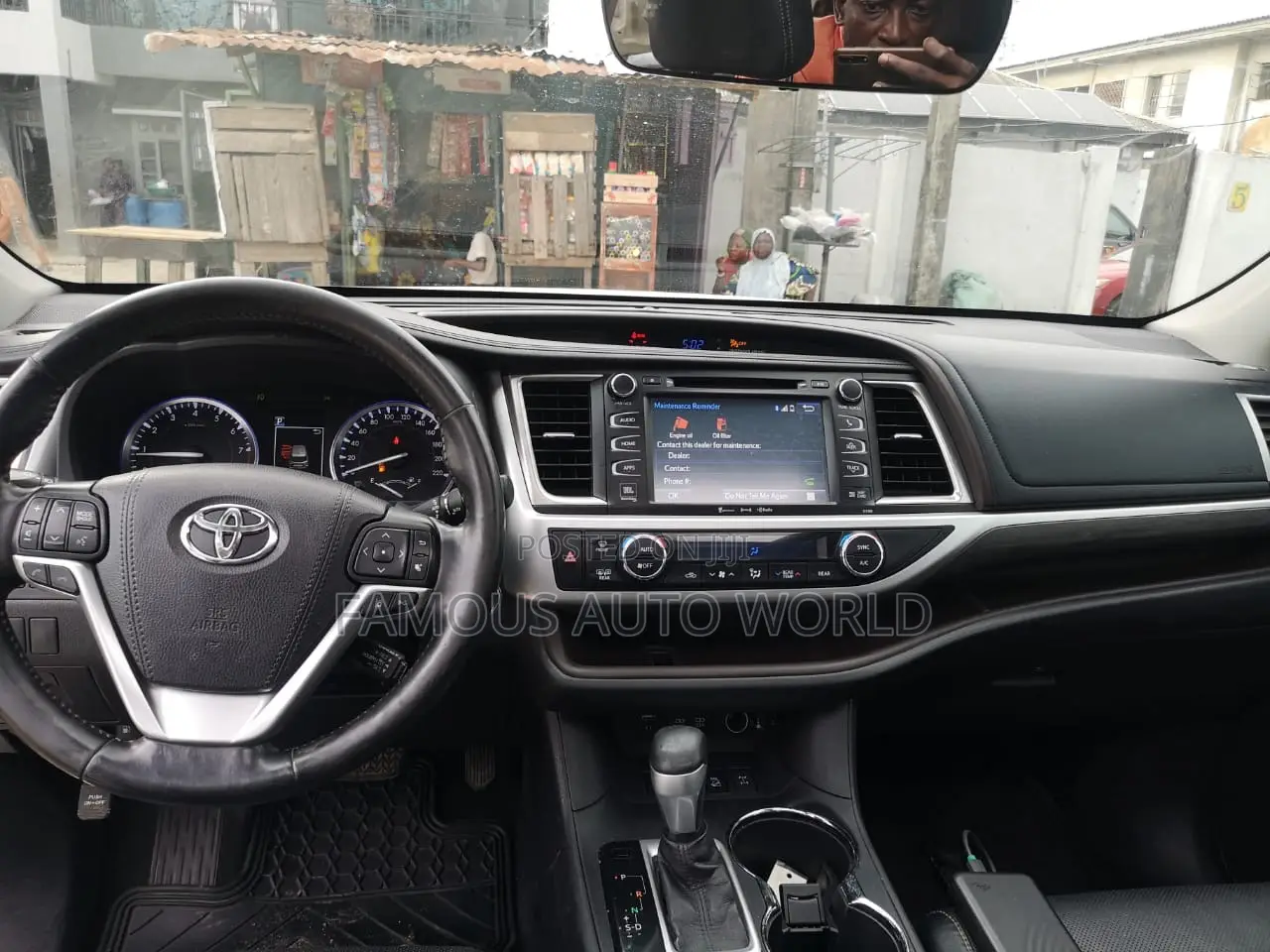 Toyota Highlander Limited Platinum 4x4 V6 (3.5L 6cyl 8A) 2018 White