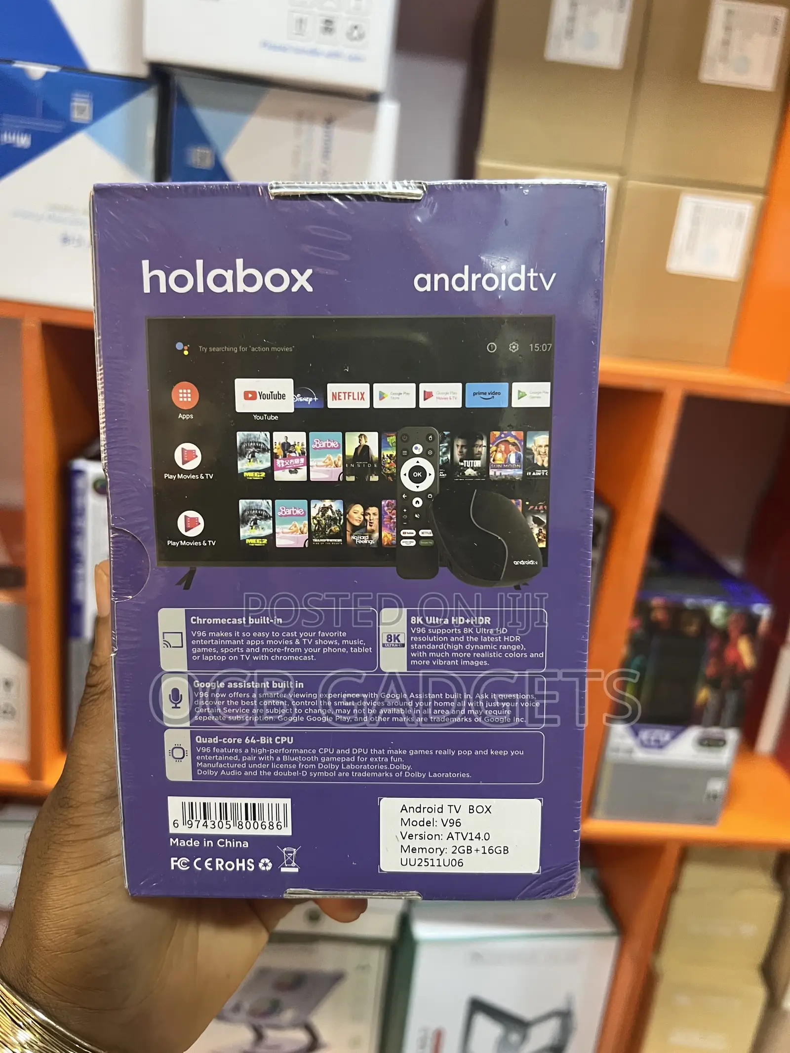 Holabox V98 Express Tv Box