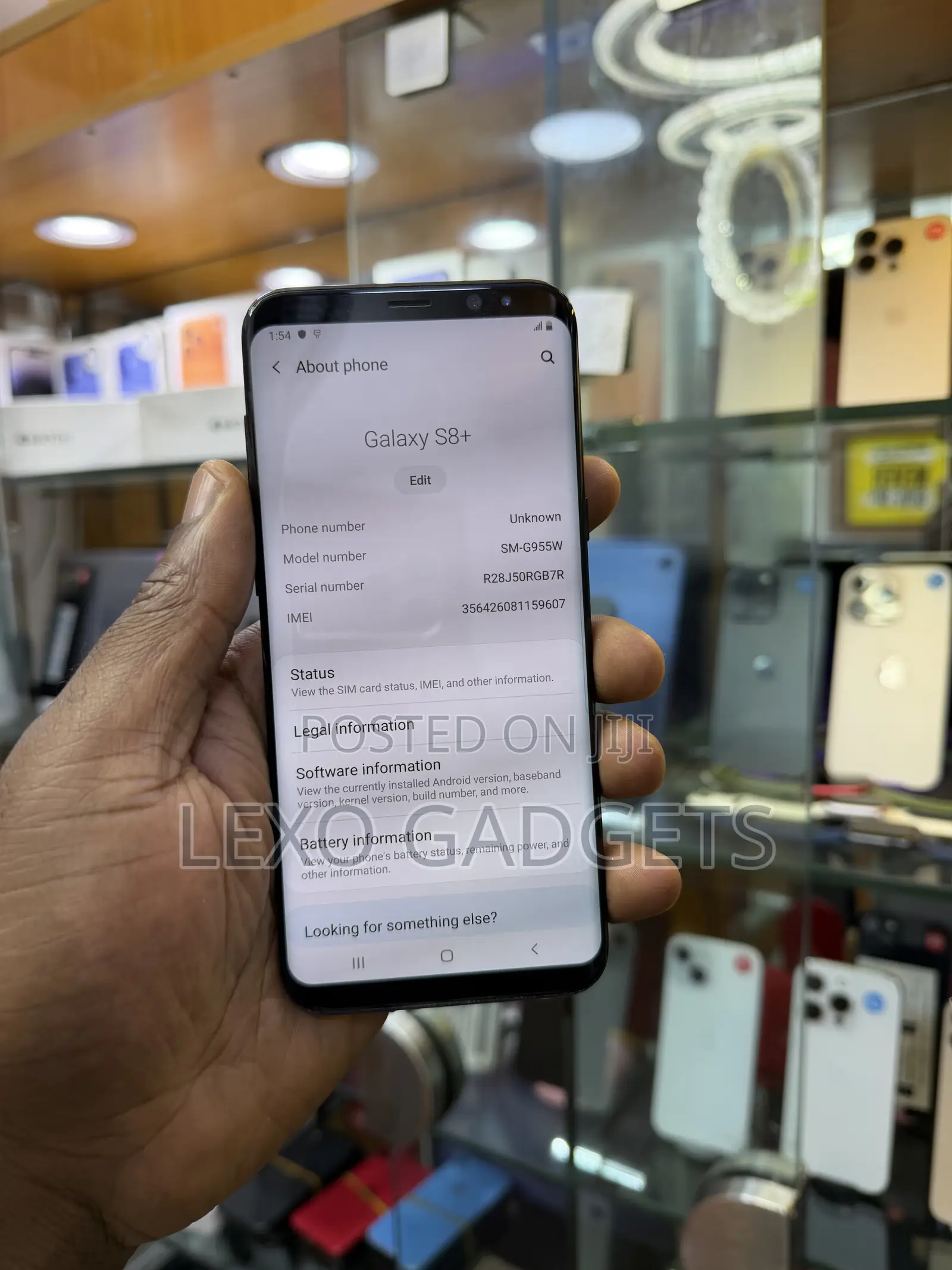 Samsung Galaxy S8+ 128 GB Black