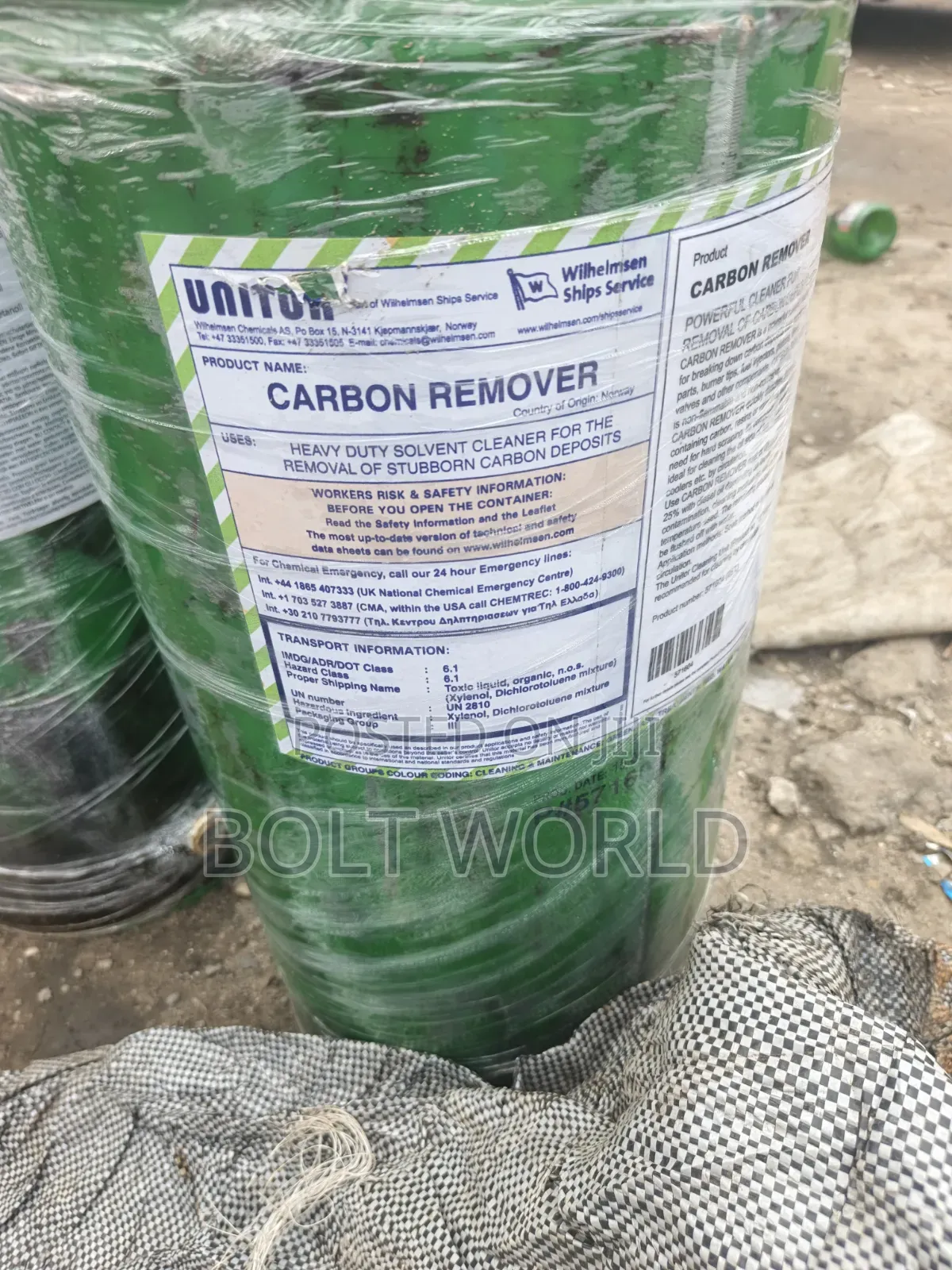 Unitor Carbon Removal 30l