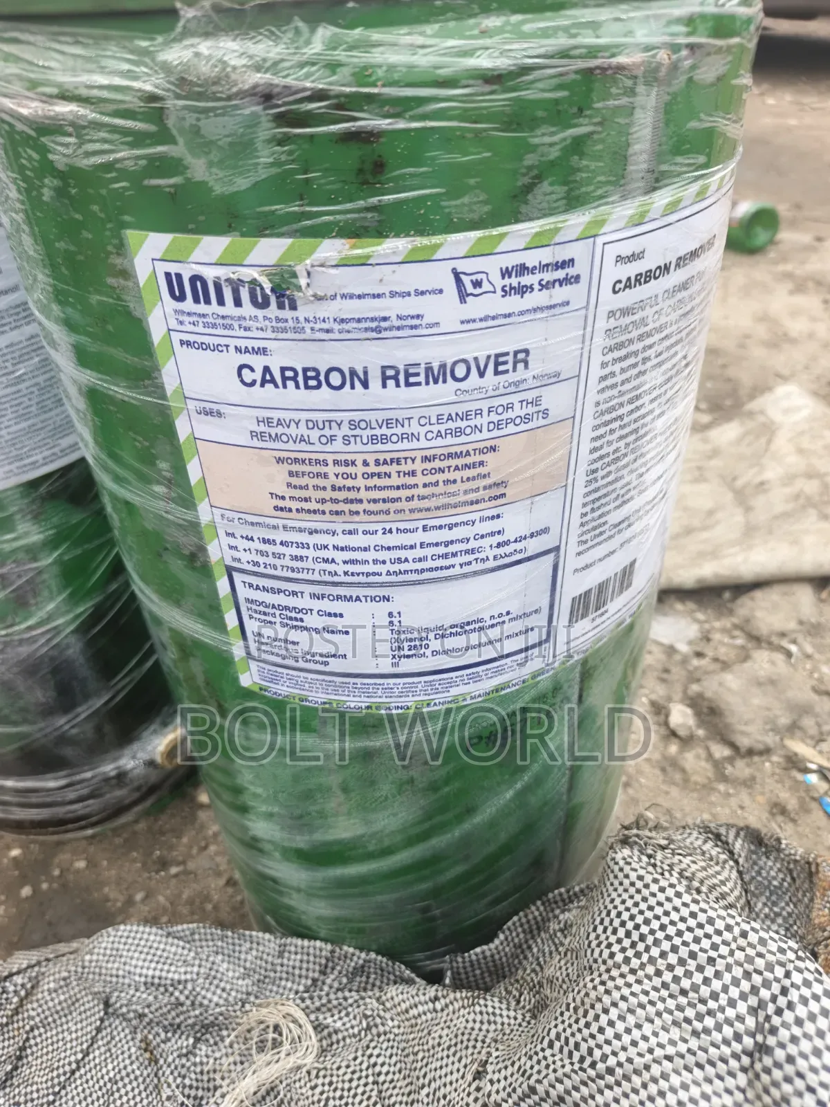 Unitor Carbon Removal 30l