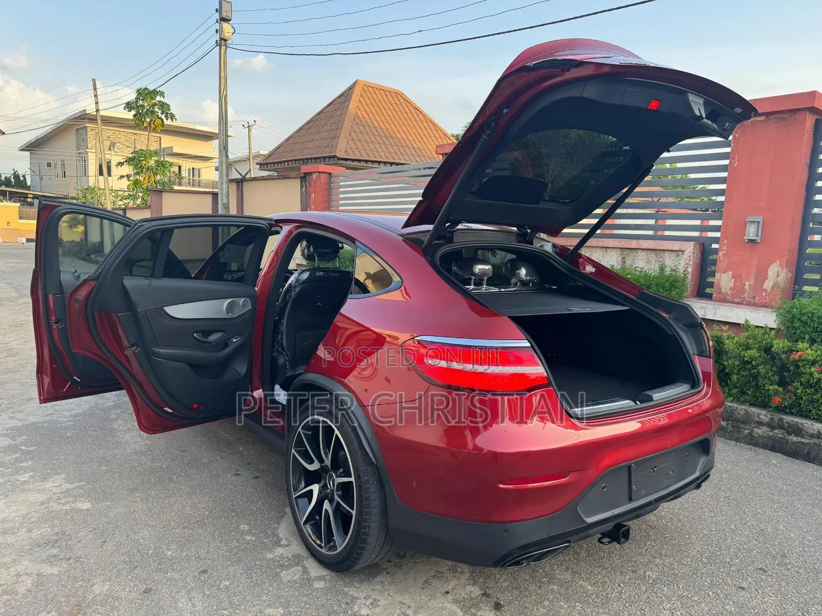 Mercedes-Benz GLC-Class 2019 Red