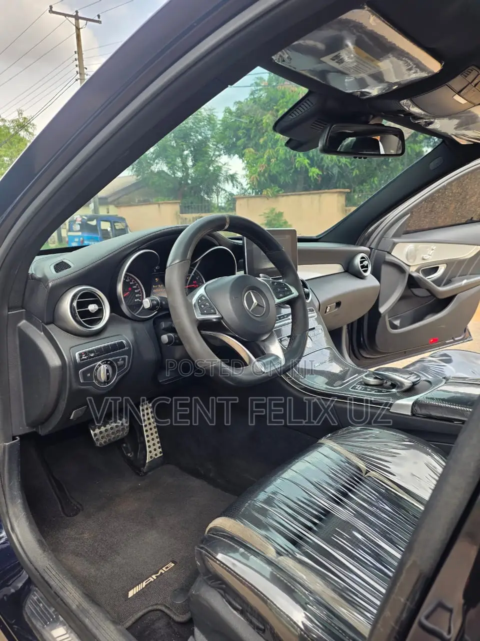 Mercedes-Benz C63 2016 Black
