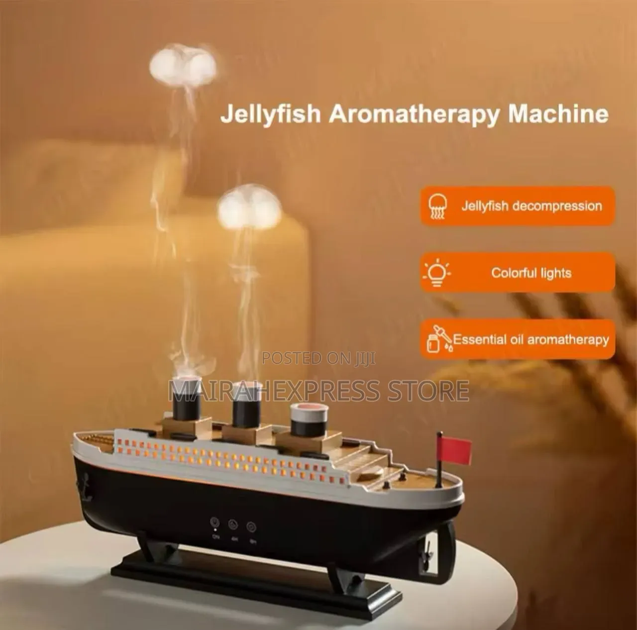 Titanic Ship Model Decoration Air Humidifier T361