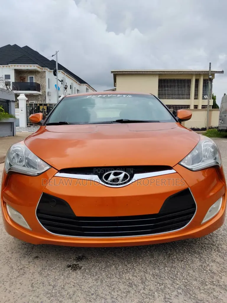 Hyundai Veloster 2013 Orange