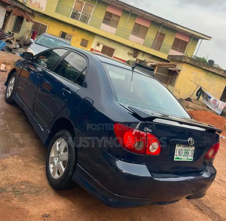 Toyota Corolla S 2007 Blue
