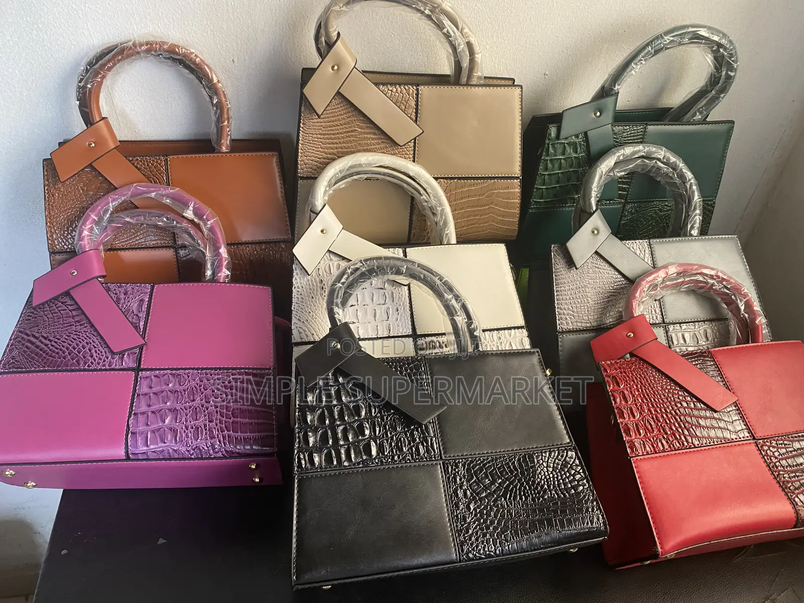 Pure Leather Women Handbags