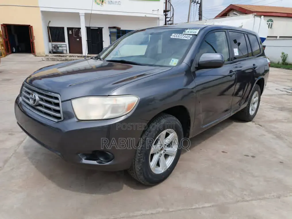 Toyota Highlander 2009 Gray