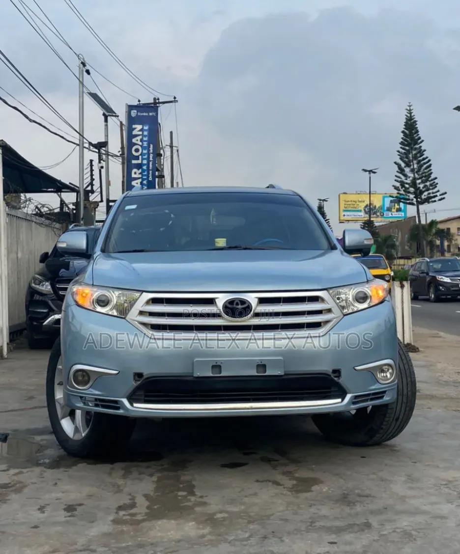 Toyota Highlander 2008 Blue