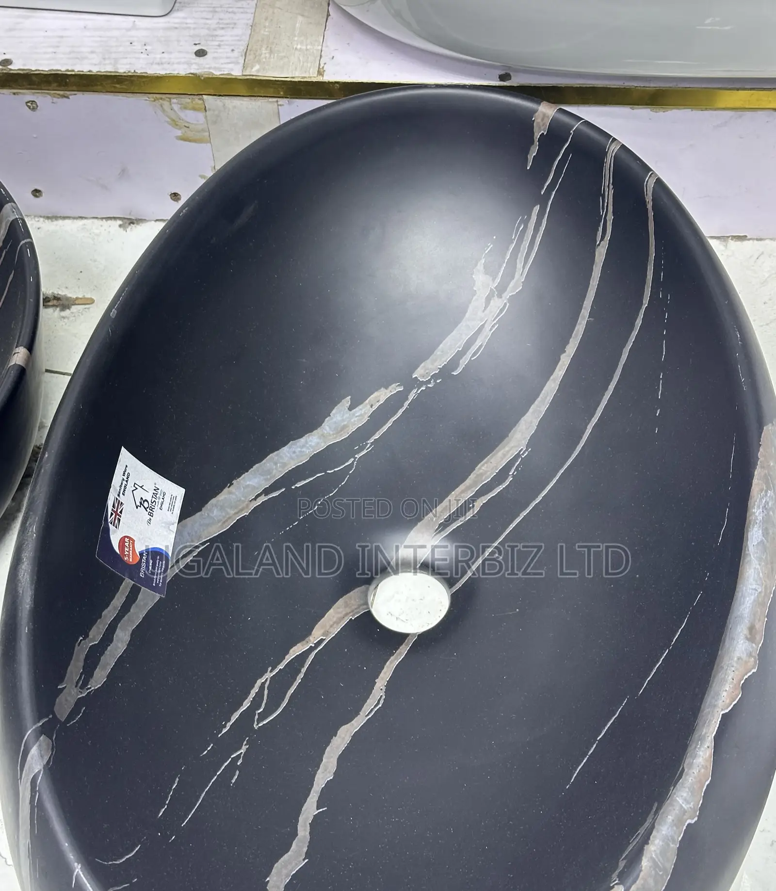 Luxury Black Countertop Basin