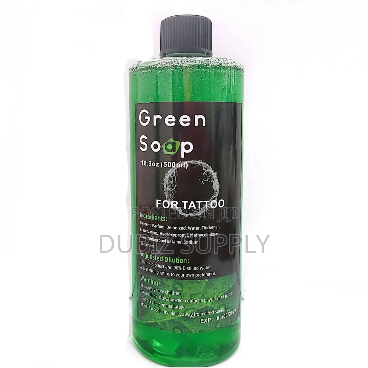 Tattoo Green Soap