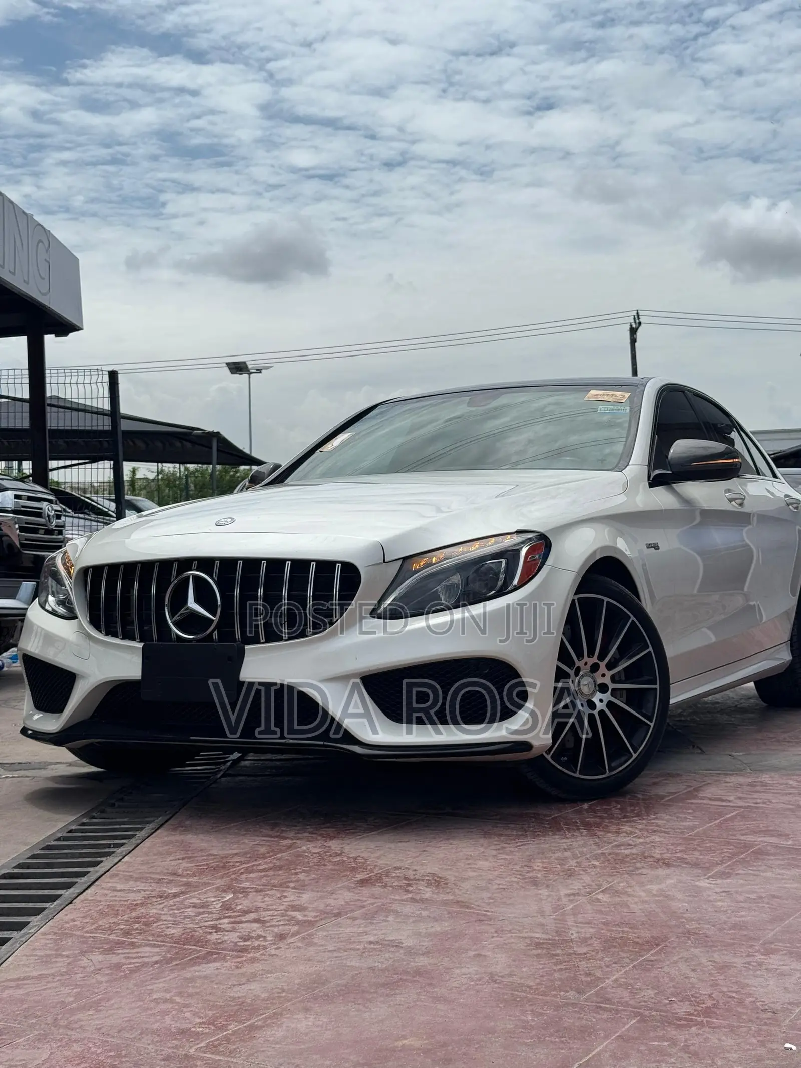 Mercedes-Benz C-Class C 43 AMG 4MATIC (W205) 2017 White
