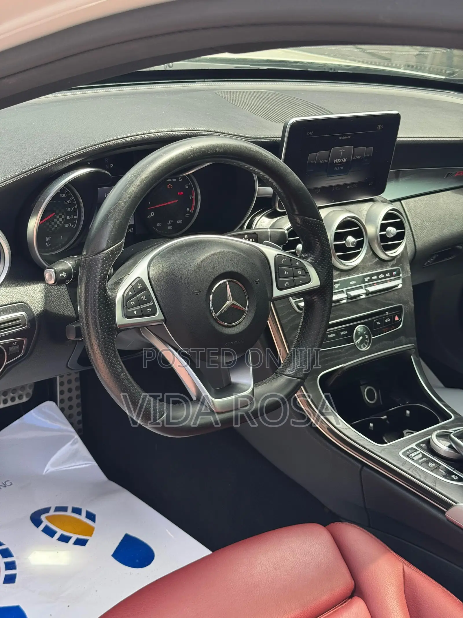 Mercedes-Benz C-Class C 43 AMG 4MATIC (W205) 2017 White