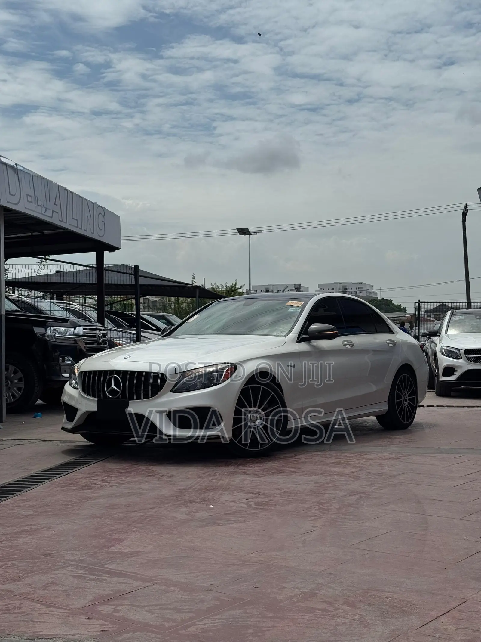 Mercedes-Benz C-Class C 43 AMG 4MATIC (W205) 2017 White