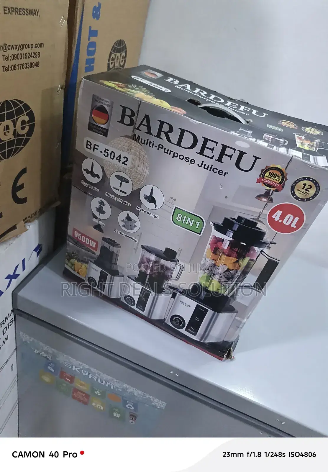 Bardefu Professional Juice and Smoothie Blender