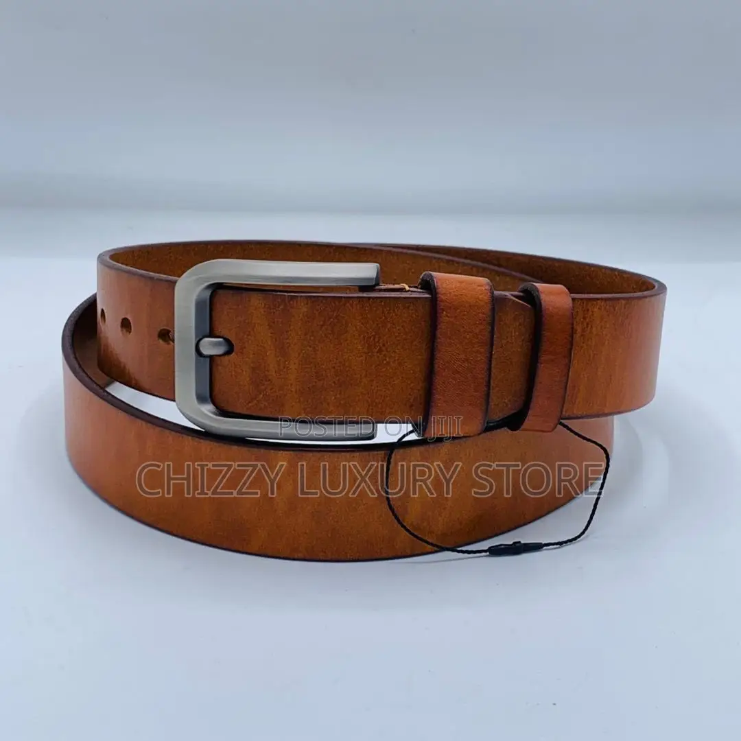 High Quality Scratch Resistant Pure Skin Leather Belts