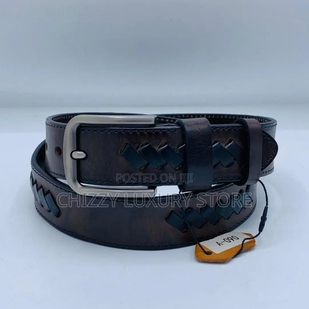 High Quality Scratch Resistant Pure Skin Leather Belts