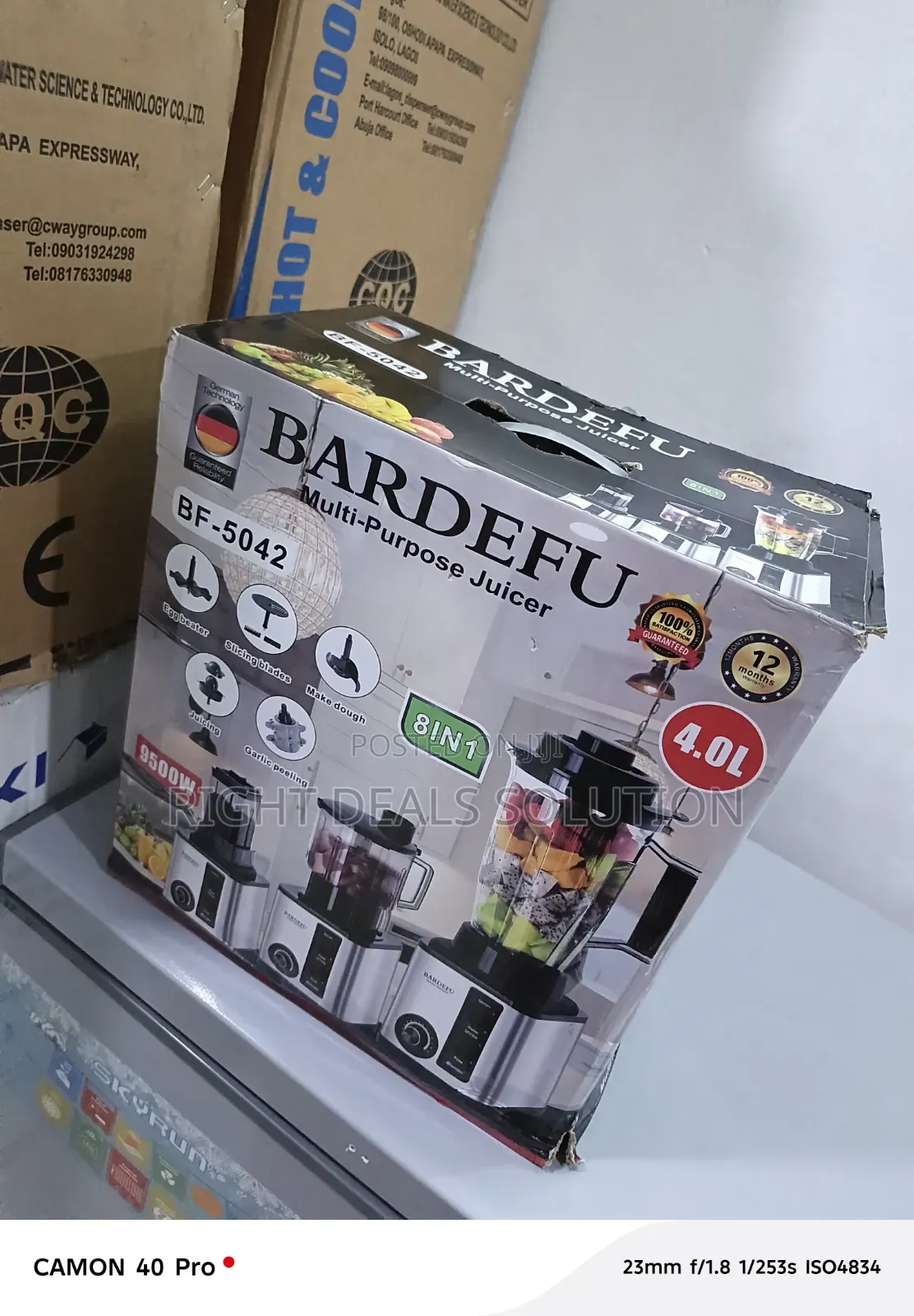 Powerful Bardefu Commercial Juice Blender