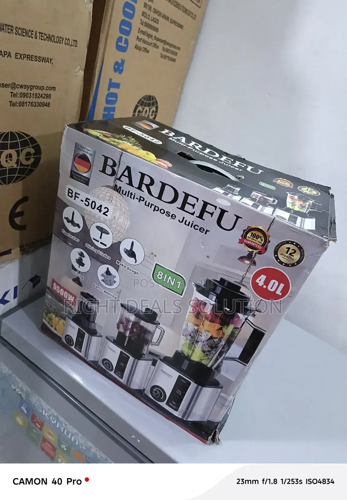 Powerful Bardefu Commercial Juice Blender