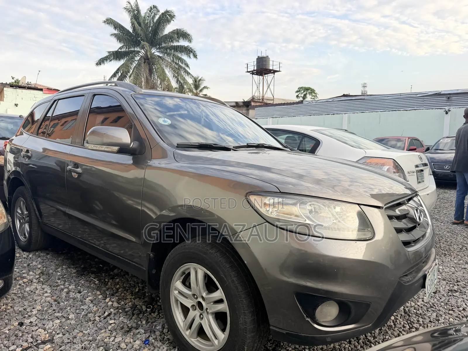 Hyundai Santa Fe Limited 2010 Gray