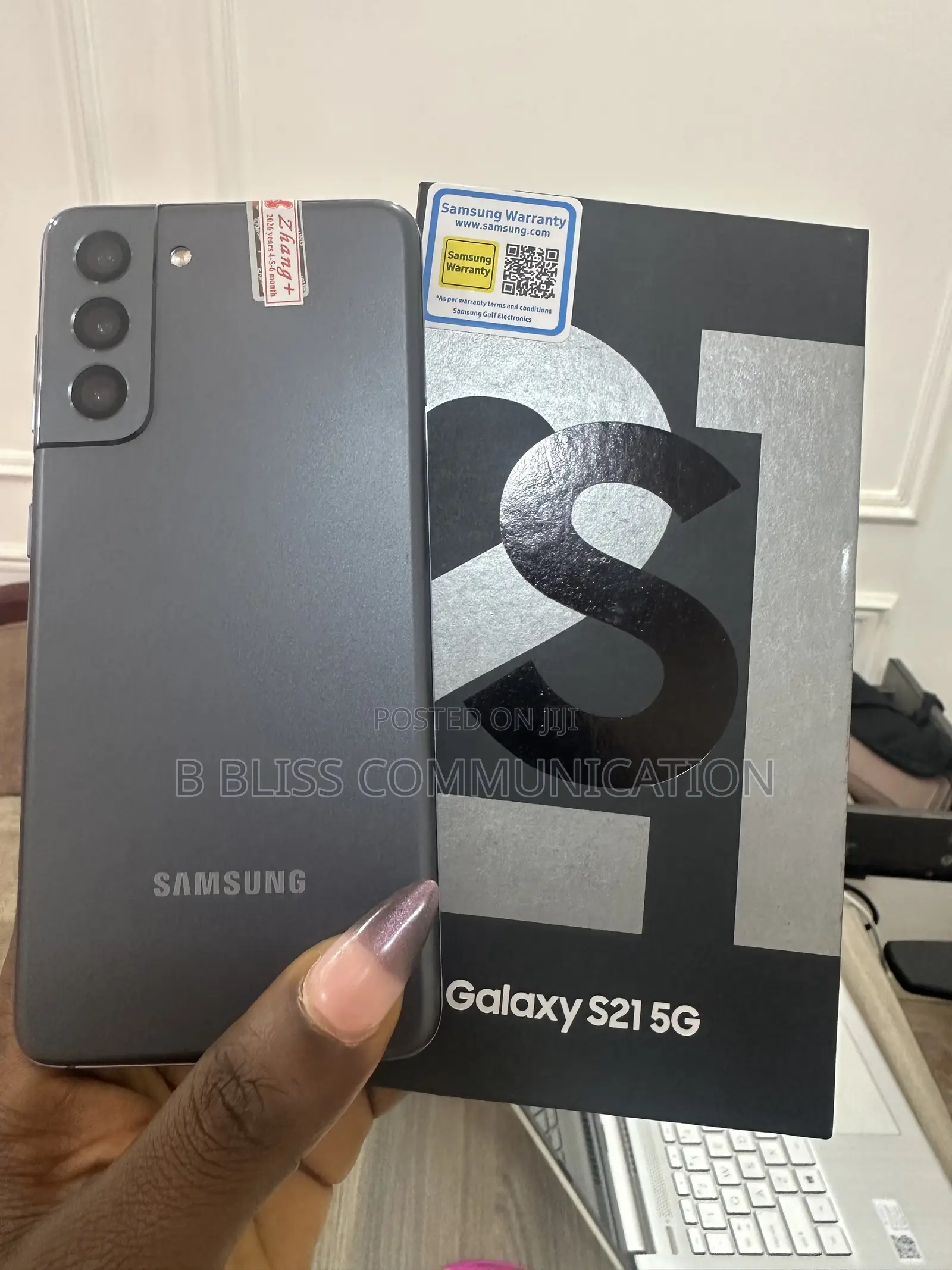 New Samsung Galaxy S21 5G 128 GB Black