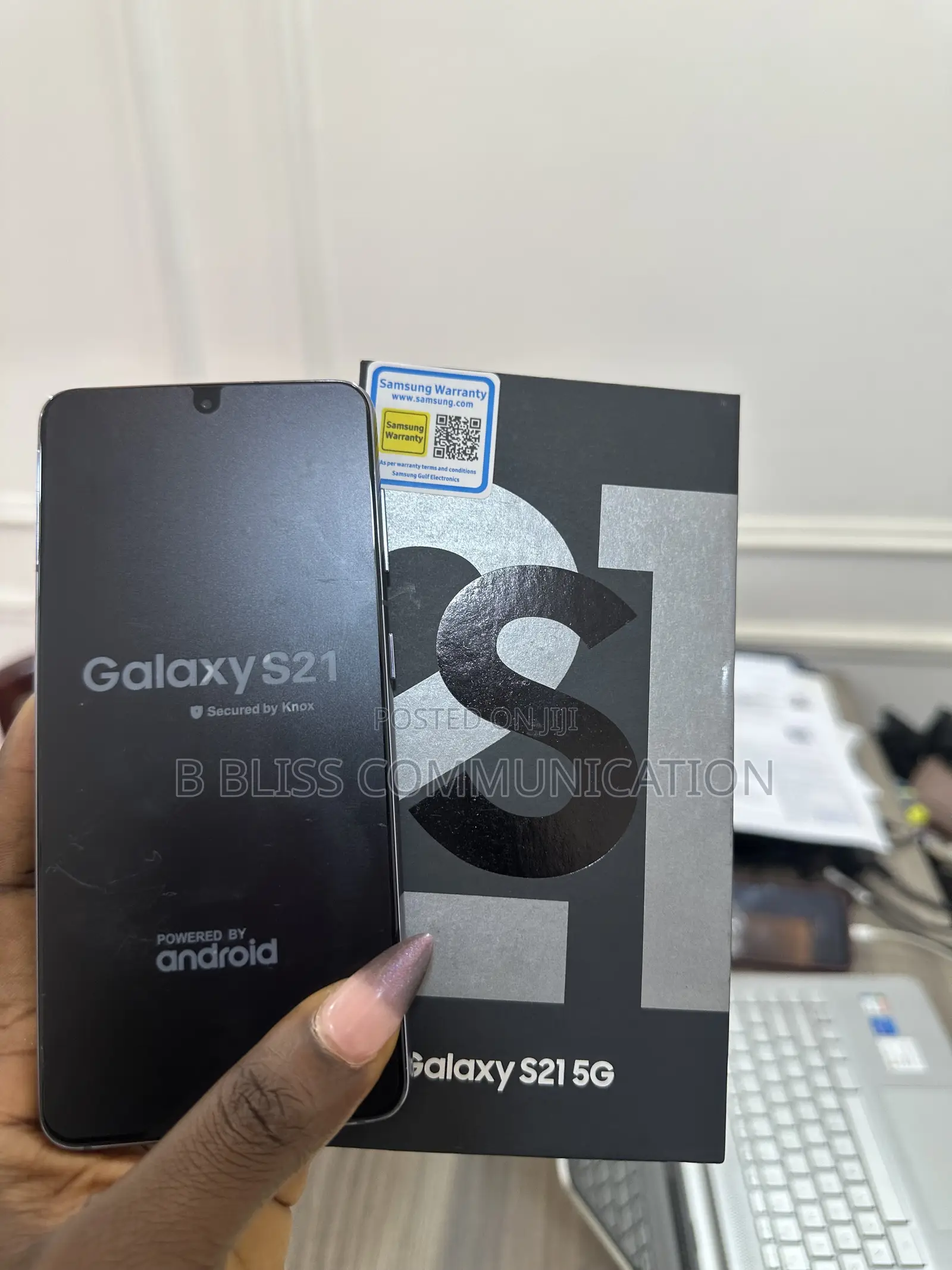 New Samsung Galaxy S21 5G 128 GB Black