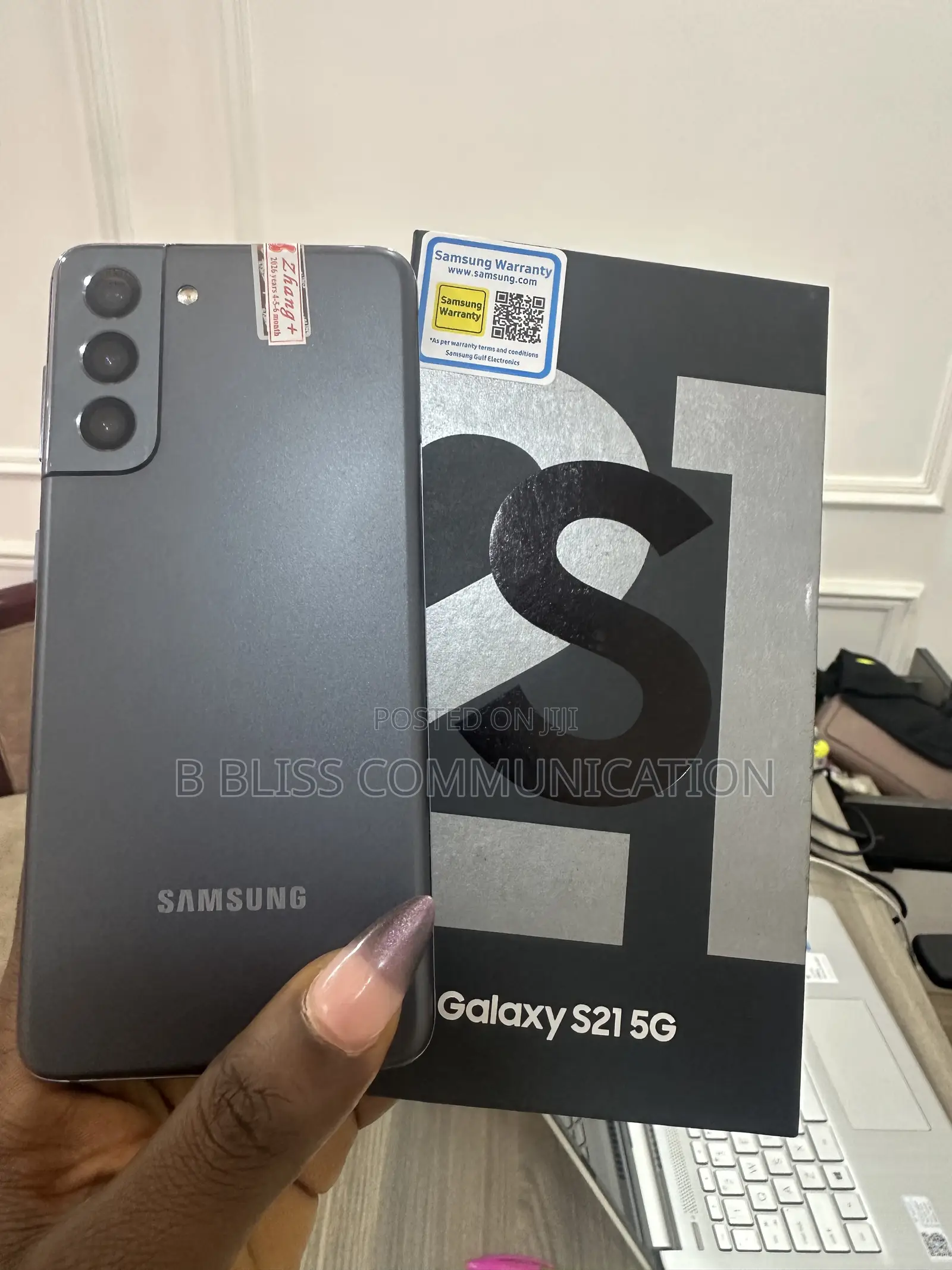 New Samsung Galaxy S21 5G 128 GB Black