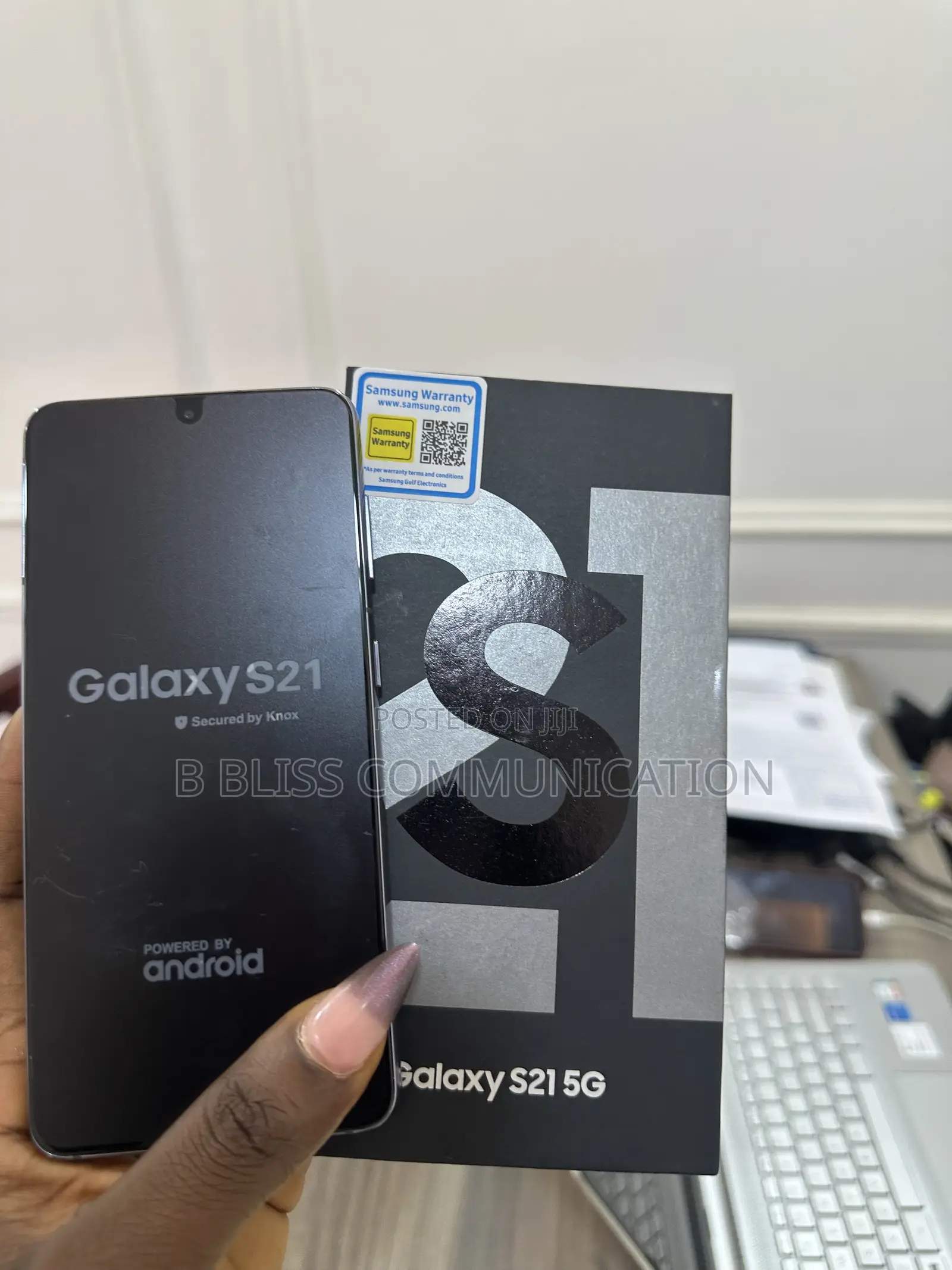 New Samsung Galaxy S21 5G 128 GB Black