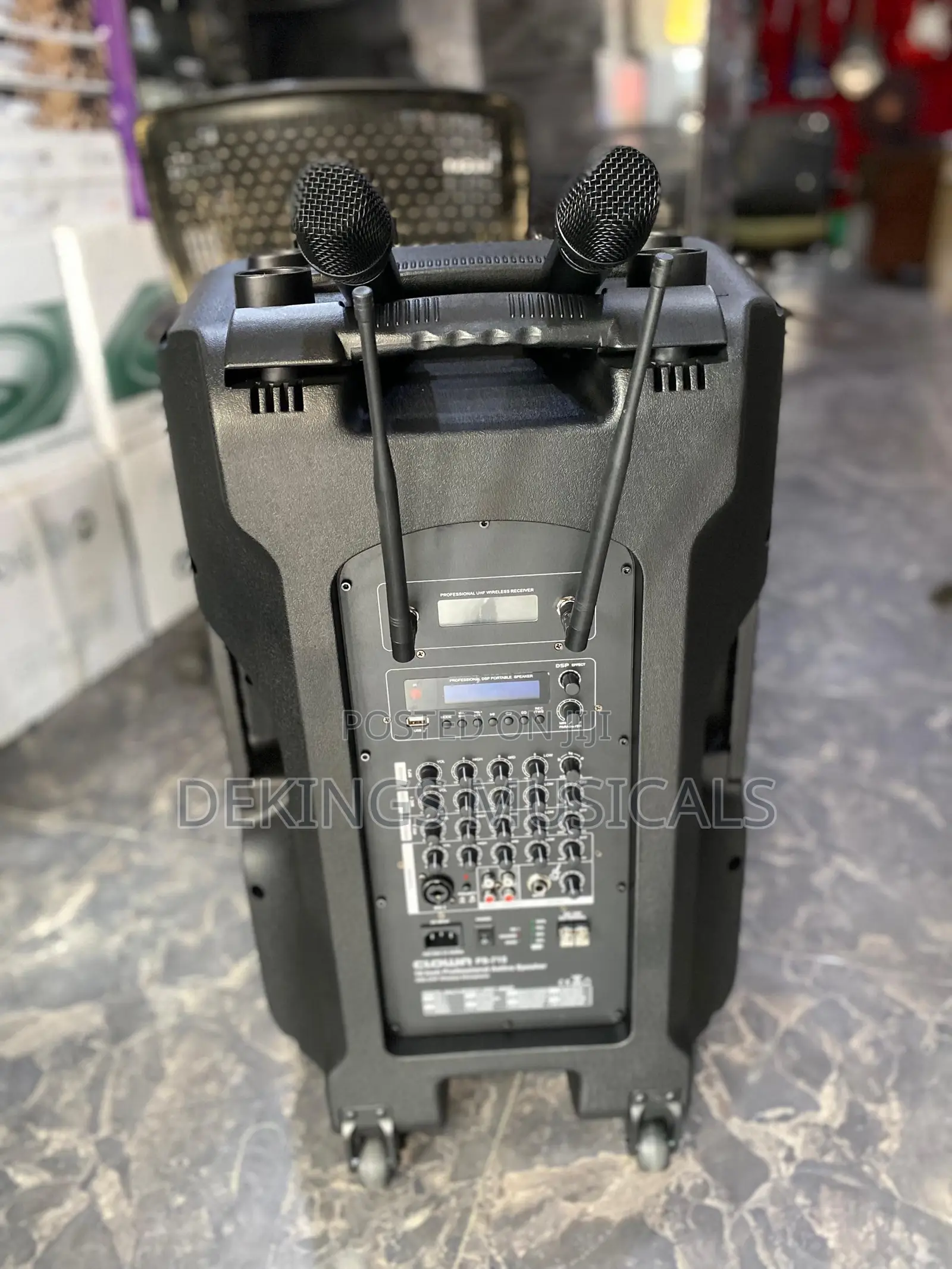 Mackkie 15-Inch Powered Speaker