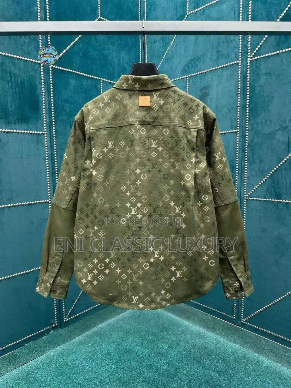 Louis Vuitton Denim Monogram Jacket Best Quality Well Banded Package