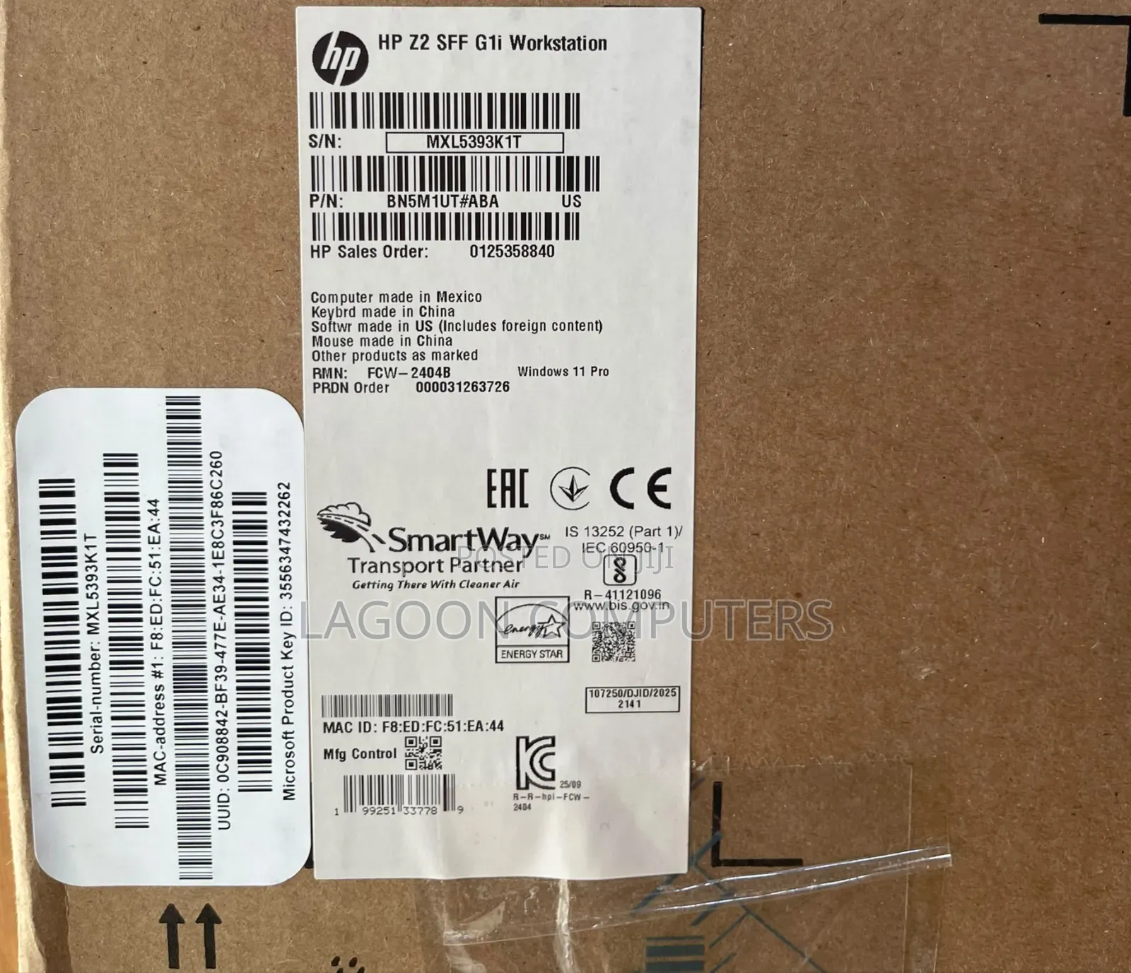 New Desktop Computer HP Z2 32GB Intel Core Ultra 9 SSD 1T