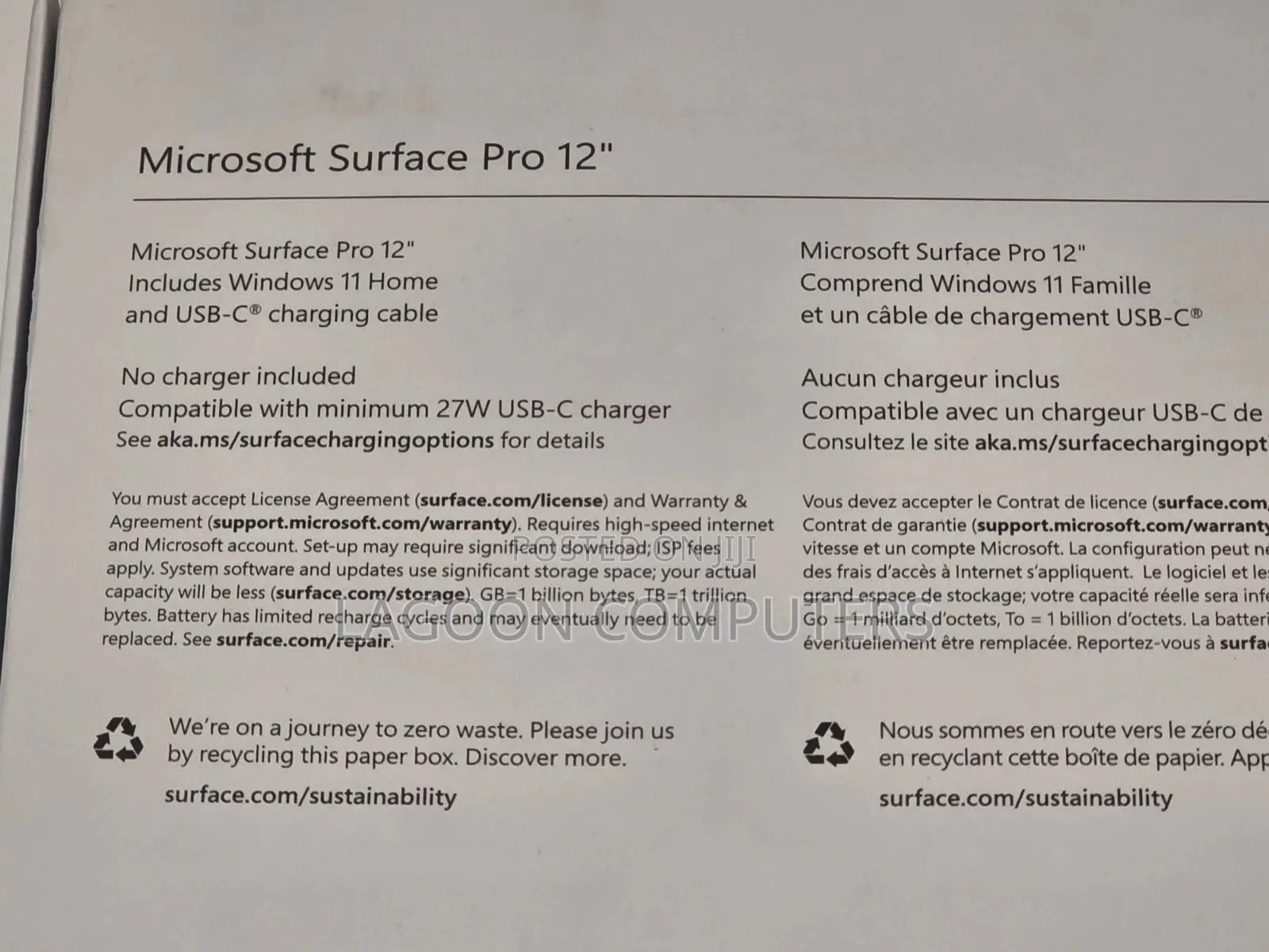 New Microsoft Surface Pro 16GB Qualcomm Snapdragon X Plus SSD 512GB