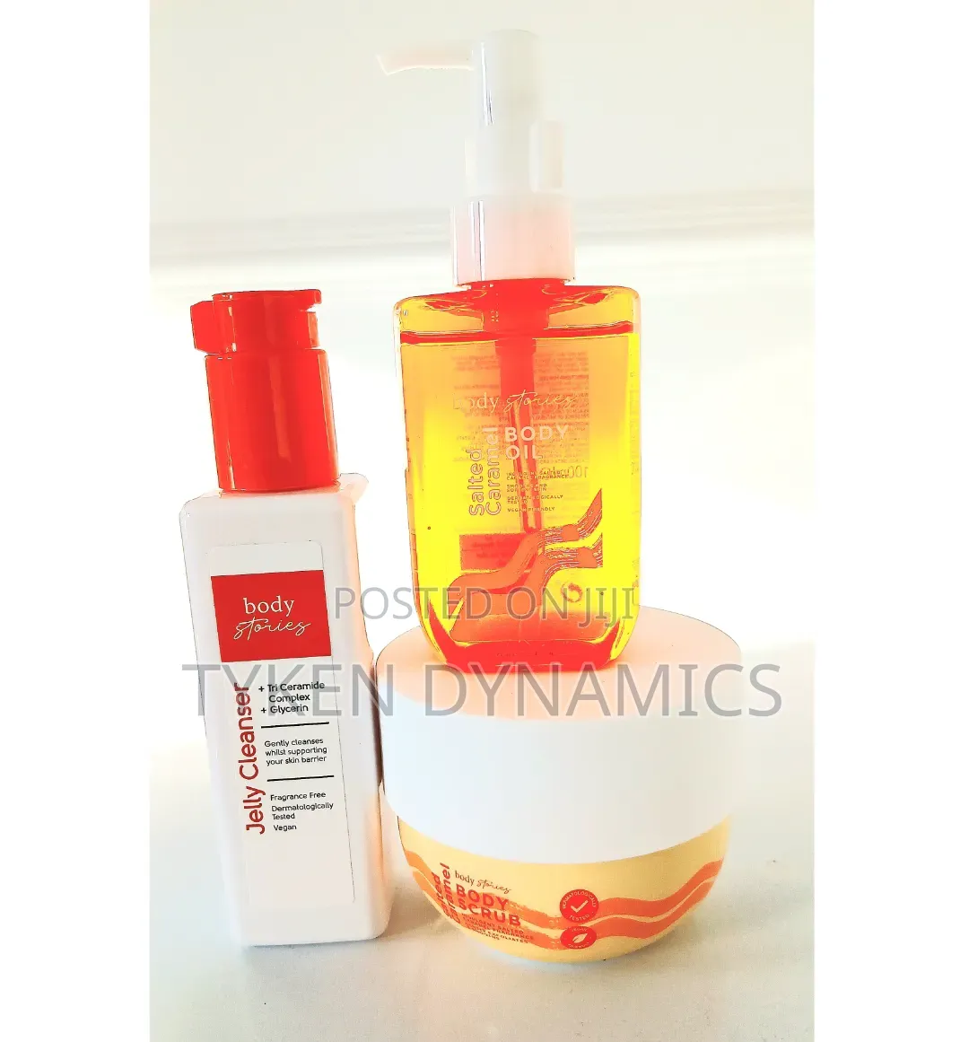 Body Stories Salted Caramel 3 Piece Combo