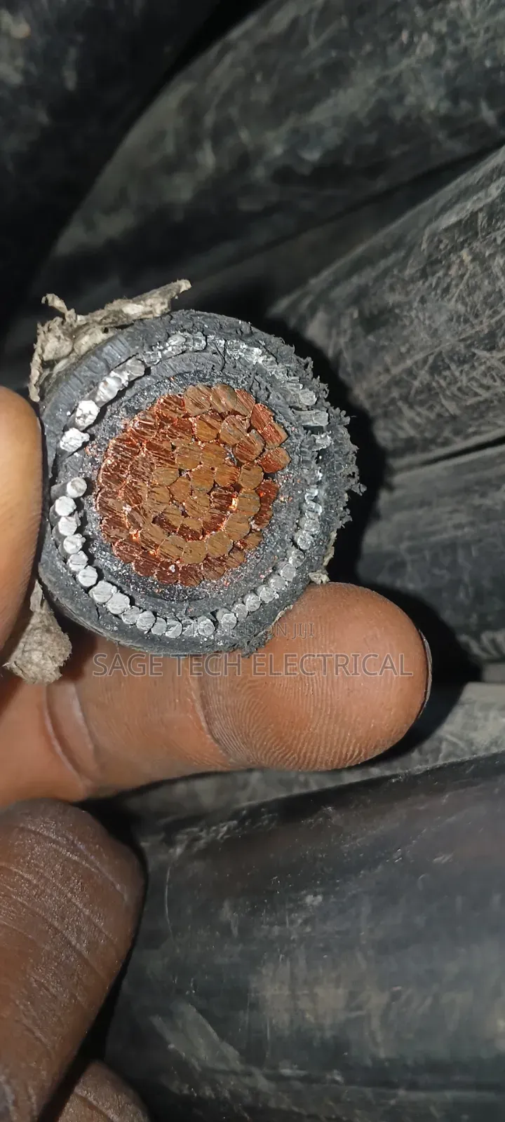 300mm Single Core PVC Swa PVC Armoured Cable