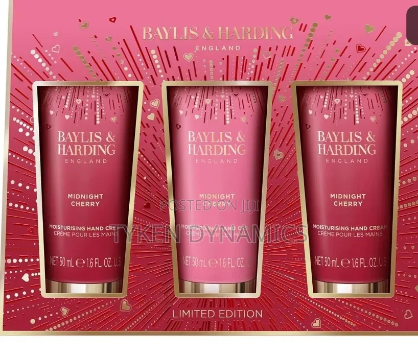 Baylis Harding Midnight Cherry Hand Creamset