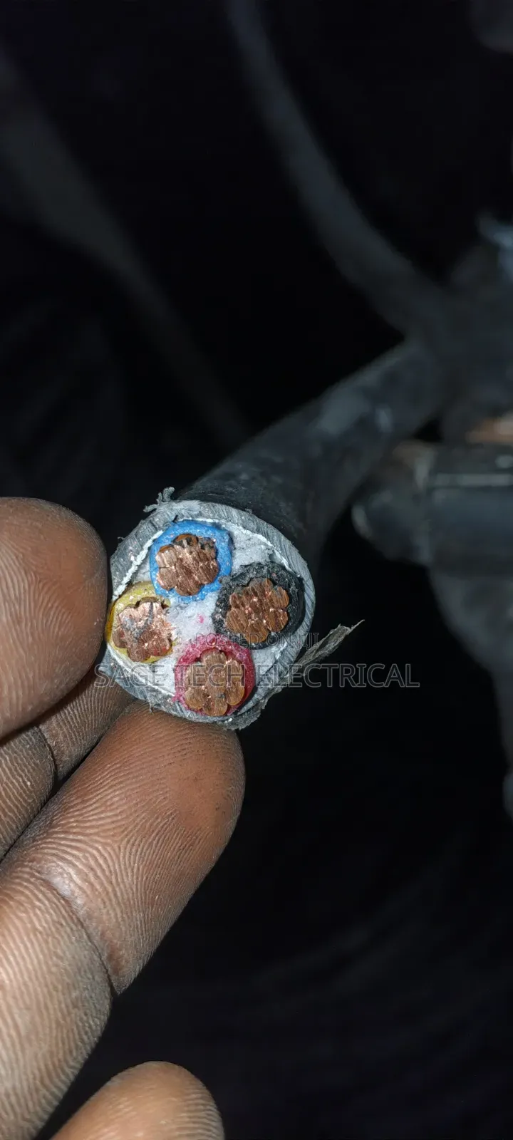 25mm 4core PVC PVC Armoured Cable
