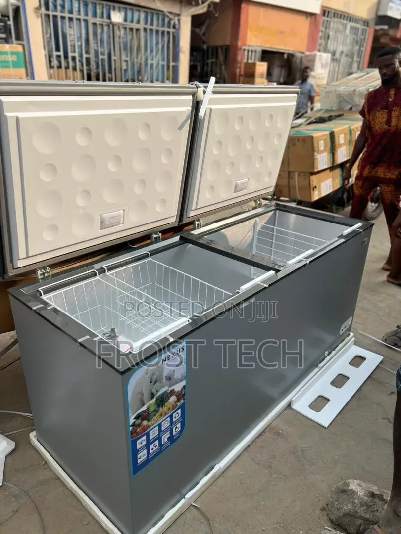 Nexus Nx695 600l Double Door Chest Freezer.