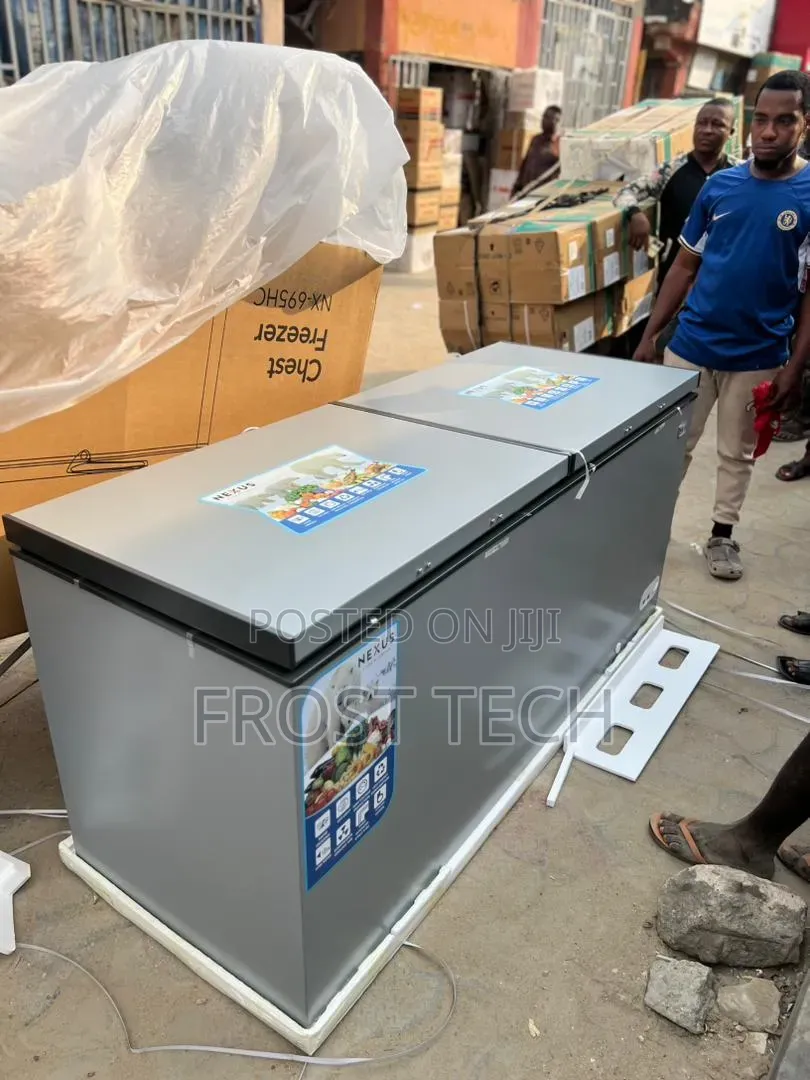 Nexus Nx695 600l Double Door Chest Freezer.