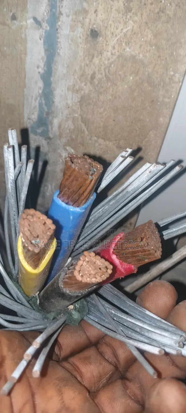 95mm 4core PVC Swa PVC Xlpe Armoured Cable