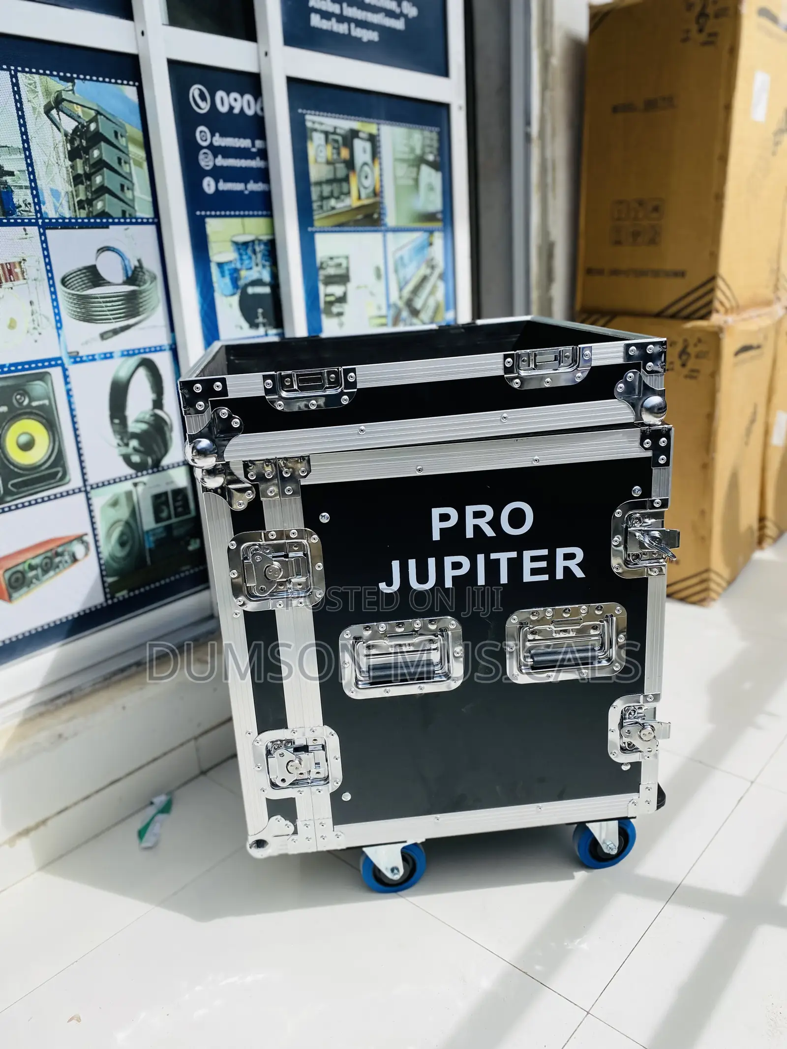 Pro Jupiter 12-Unit (12u) Movable Amp Rack
