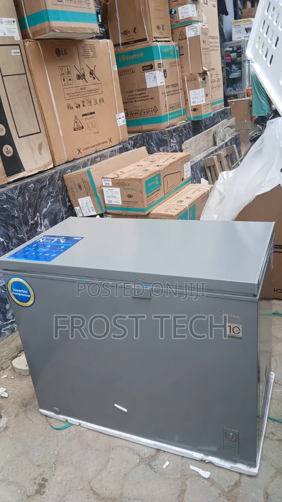 Midea 300l Inverter Chest Freezer