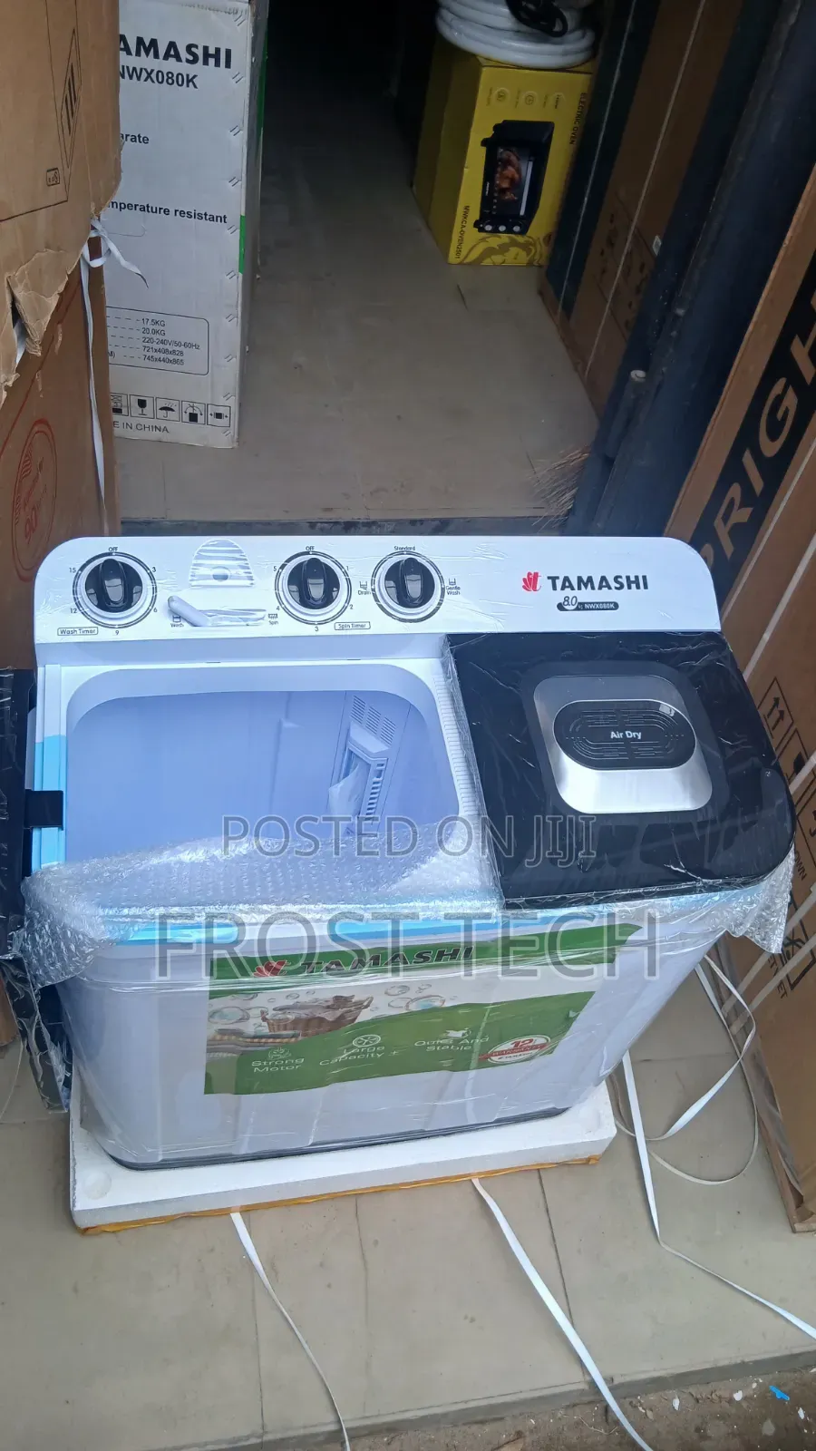 Tamashi 8kg Twin Tub Washing Machine