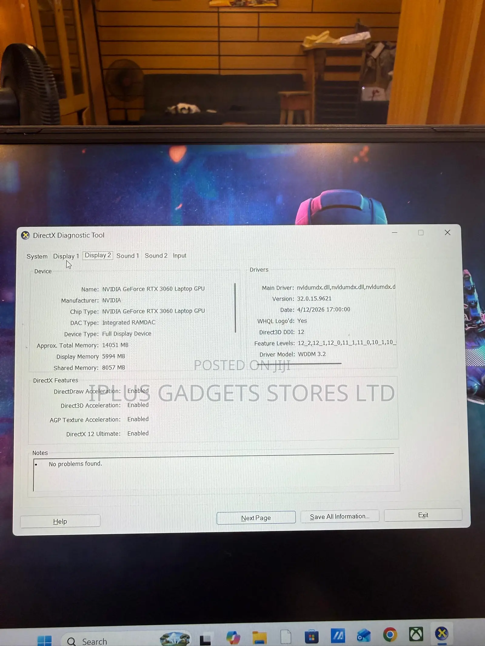 Laptop Asus TUF Dash F15 8GB Intel Core i7 SSD 512GB